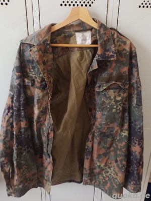 BW Feldbluse    5-farb   Flecktarn   Gr. 12   neuwertig   mit HG