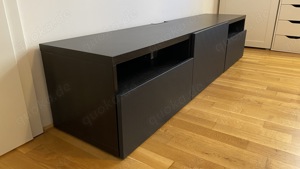 TV-Bank mit Schubladen Besta Bild 3