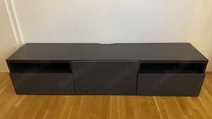 TV-Bank mit Schubladen Besta Bild 2