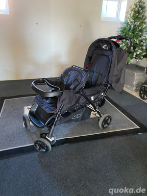 Geschwister Kinderwagen