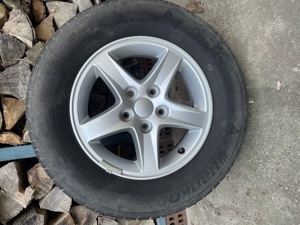4 Original Kompletträder, Alu Daihatsu Terios J1 (bis Bj. 2006) 