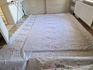   Wunderschöne Vintage- Retro-Gardinen  