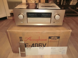 Accuphase E-406V High-End Verstärker, OVP sehr gepflegtes PIA Gerät, 2J.Garantie