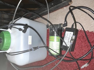 Regenanlage für  Terrarien 