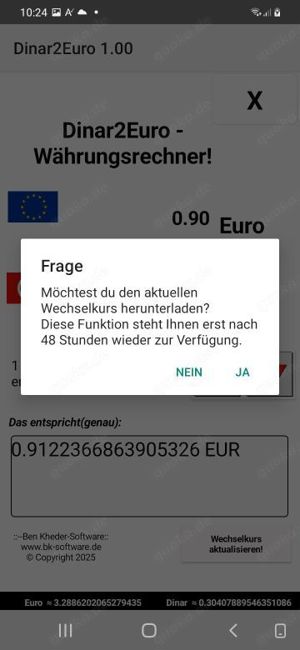 Dinar2Euro 1.00 Bild 5