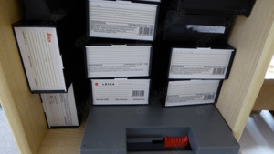 Dia-Boxen mit Magazinen
