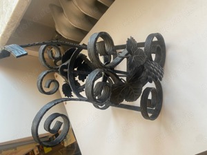 Weinflaschenständer, Schmiedeeisen kippbar
