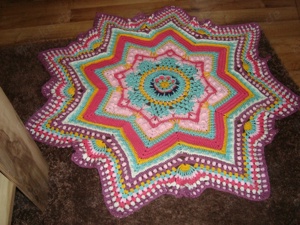 Echte Handarbeit ein Unikat-Sternendecke