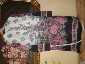 Vintage Sommerkleid Blütenprint Gr.44