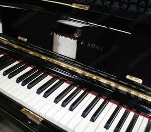 Klavier Steinway & Sons K-132, schwarz poliert, Nr. 240249, 5 Jahre Garantie Bild 3