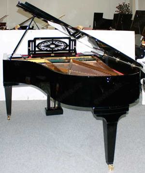 Flügel Klavier Grotrian-Steinweg 200, schwarz poliert, 5 Jahre Garantie