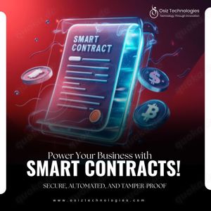 Transform Your Business with Osiz   A Leading Smart Contract Development Company!