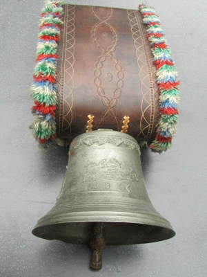 Antike Kuhglocke 1866 Joseph Dengg Almglocke Tirol Almabtrieb Glocke Bronze