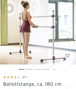 Ballettstange neu in Transporttasche