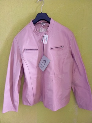 Caren Pfleger signature rosa Lederjacke gr.44 Damen 