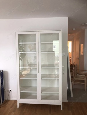Regissör IKEA Glasvitrine Vitrine weiß - Neuwertig