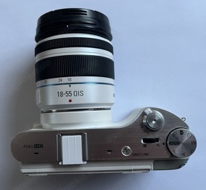 SAMSUNG Systemkamera NX300M SMART weiß