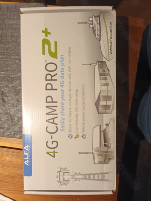 Alfa 4G CAMP Pro 2+ LTE Range Extender Kit