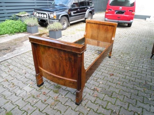 Biedermeier Bett Einzelbett
