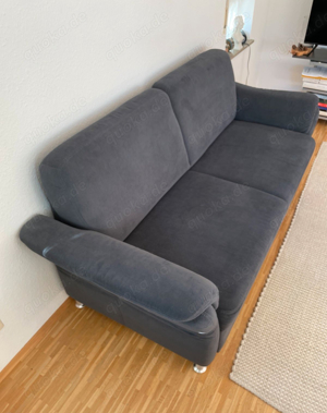Ausziehbares Sofa dunkelgrau