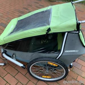 Fahrradanhänger der Marke Croozer 