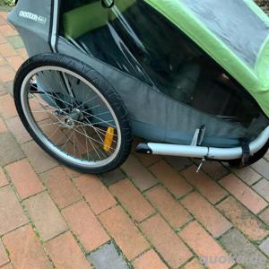 Fahrradanhänger der Marke Croozer 