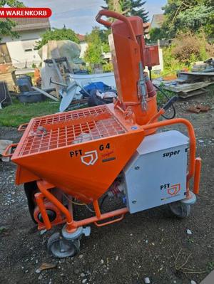 pft g4 X super putzmaschine 