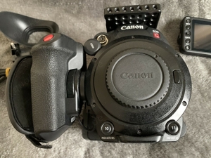 Canon EOS C200 4k Filmkamera mit SSD  Smallrig Top Board  BP-A60 Adapter Bild 4