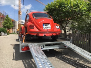 Anhänger Autotransportanhänger mieten ab 40,-  . Auch am Wochenende Bild 3
