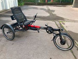 Hase Lepus Liegerad mit Rohloff & neuem Pedelec E-Antrieb 25kmh