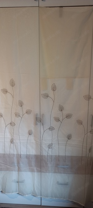   2 Dekorschals, Gardinen, Raffung, neu  Bild 2