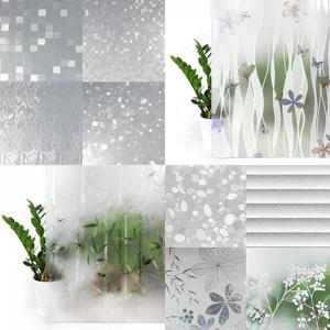 Statisch Haftend 8 m  Fensterfolie Sichtschutzfolie Glasfolie Deko Adhäsionsfolie UV-Filter PVC