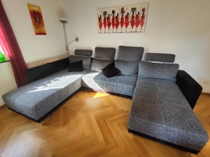 Wohnlandschaft Orlando U-Form, große Couch