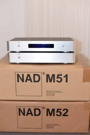 NAD M50, M51 und M52, Laufwerk, Streamer und HDD Laufwerke