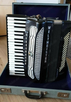 Akkordeon Weltmeister Supita 120 Bass Double Cassotto 2+2 Accordion Fisarmonica