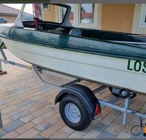 Ibis 2,Boot, Kahn, Motorboot, Angelboot, mit Trailer Bild 10