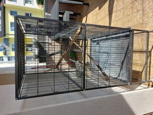 Vogelvoliere zu verkaufen