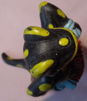D Lurchi mit Ziehharmonika alte Figur Salamander-Schuhe Werbefigur mit Quietsche Vintage gut erhalte Bild 7