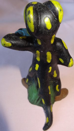 D Lurchi mit Ziehharmonika alte Figur Salamander-Schuhe Werbefigur mit Quietsche Vintage gut erhalte Bild 3