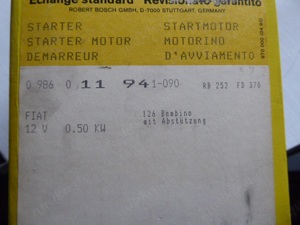 Magneti Marelli B76 0,5 12S,0986011941,0986011901 Bosch Anlasser