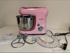 Küchenmaschine - 1300W, Multifunktionaler Standmixer mit Zube...
