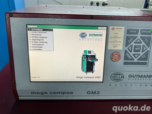 Gutmann Mega Macs 55 Diagnose Tester + GM 3 AU Tester Benzin Diesel