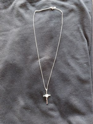 Silberkette mit Kreuz-Anhänger, stilvoll und zeitlos (925 Sterling) Bild 2
