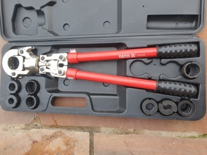 Hydraulische Rohrzange Presszange mieten leihen TH U Profil ALU