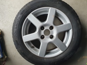 Winterreifen 195 55 R15 85H mit Alufelge, Komplett Bild 2