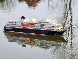 Modellschiff 1:100 Midnatsol Hurtigruten,Schiff,Postschiff Bild 8