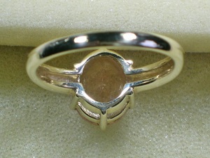 NEU: Ring Größe 19 + 20 375 Gold mit 4 Carat großem Morganit Bild 6