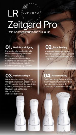 Zeitgartbürste Beauty Studio für zuhause 