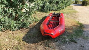 Grabner Mustang Kanu Tourencanadier Luftboot