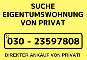 Suche Eigentumswohnung von privat